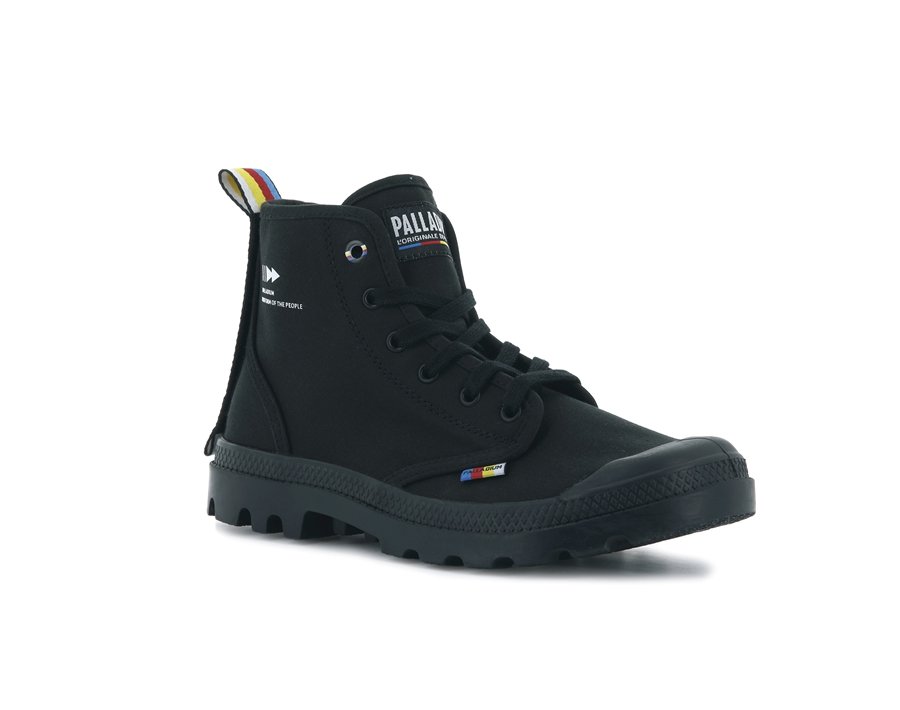 Palladium Pampa Black | LDG3780LK