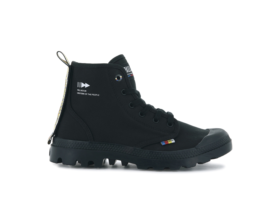 Palladium Pampa Black | LDG3780LK