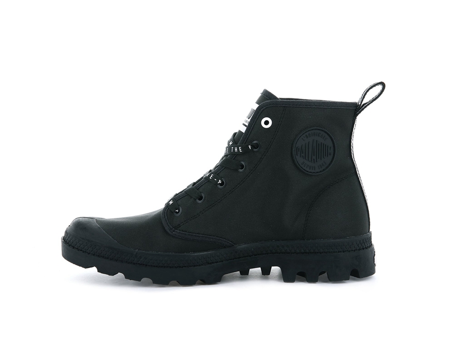 Palladium Pampa Hi Black | BDN2049TW