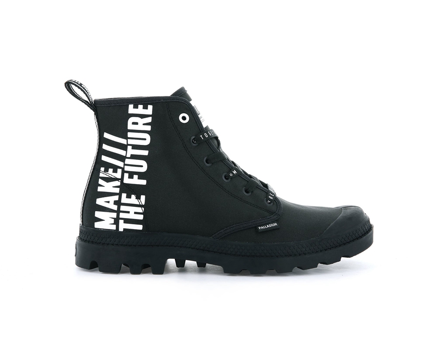 Palladium Pampa Hi Black | BDN2049TW