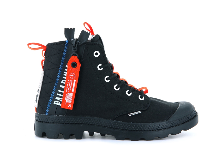 Palladium Pampa Hi Black | HWN3518AM