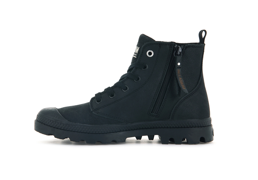 Palladium Pampa Hi Black | RQV950IO