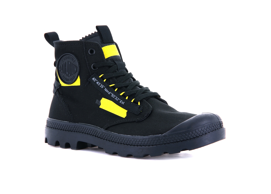 Palladium Pampa Hi Black | YTQ69JE