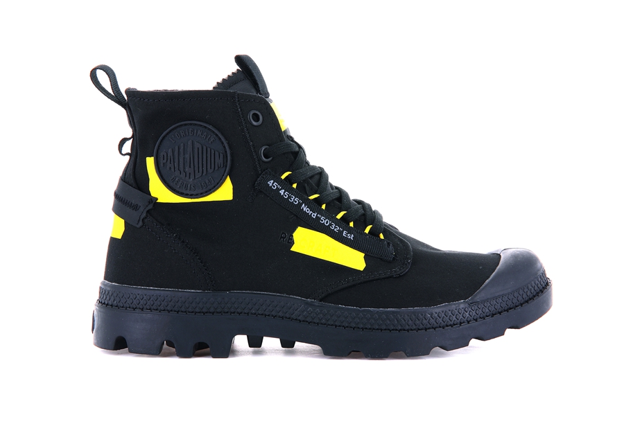 Palladium Pampa Hi Black | YTQ69JE