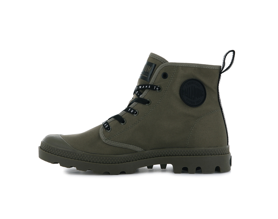 Palladium Pampa Hi Green | RLQ9730BA