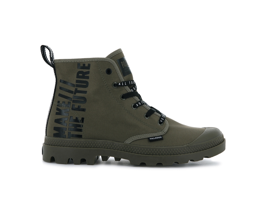 Palladium Pampa Hi Green | RLQ9730BA