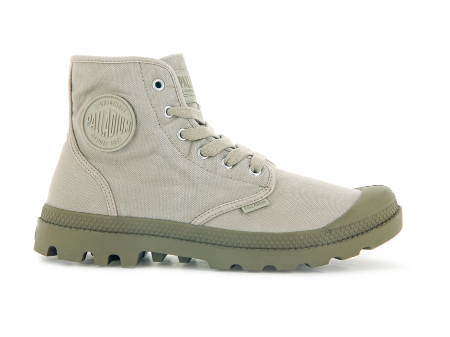 Palladium Pampa Hi Light Green | KZU5982SF