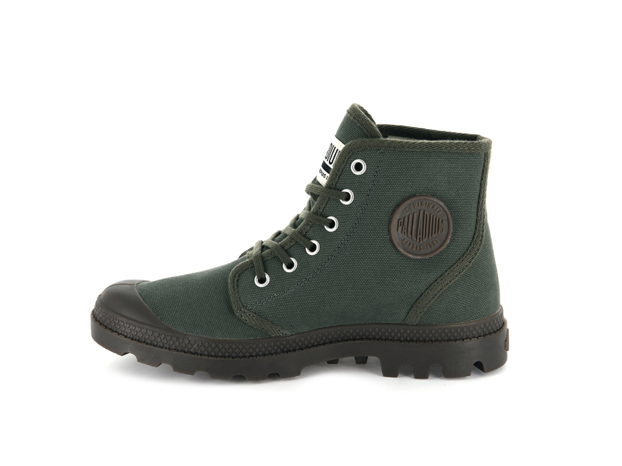 Palladium Pampa Hi Olive Black | MDH8333TR