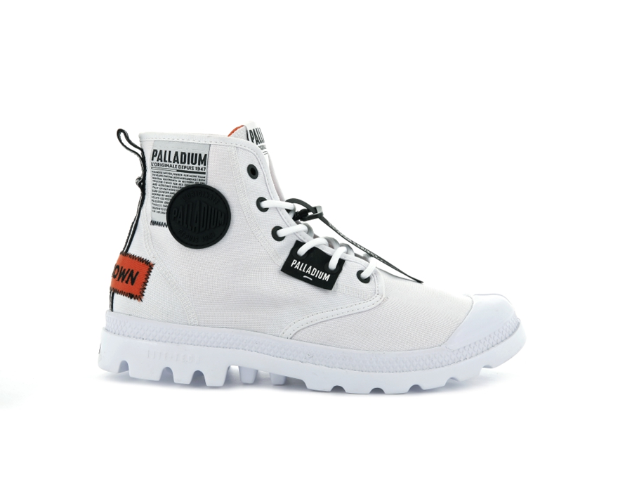 Palladium Pampa White | XMU558JR