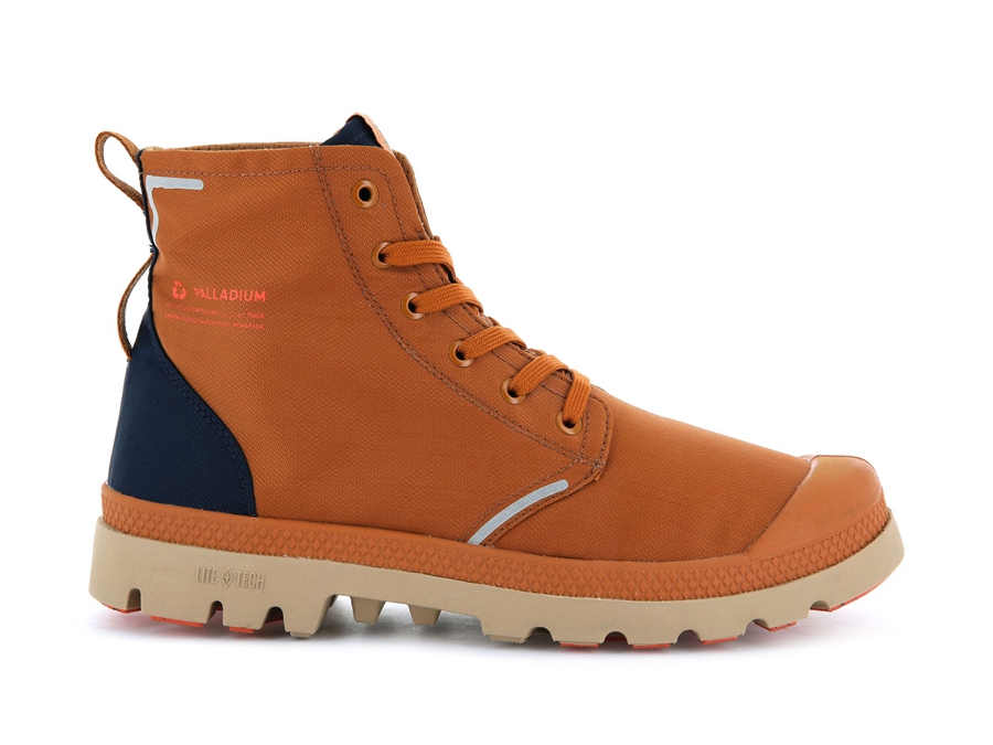 Palladium Pampa Brown Indigo | YVW8634YQ