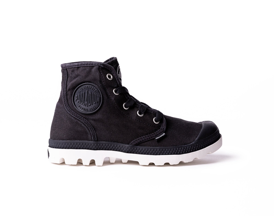 Palladium Pampa Hi Black | KXE735PK