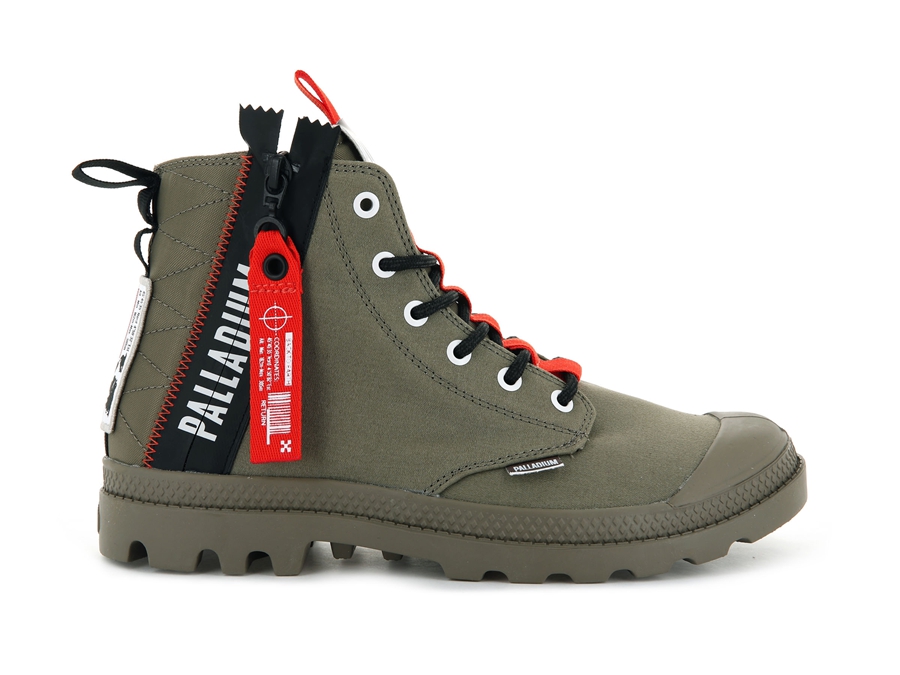 Palladium Pampa Hi Green | MFS499RJ