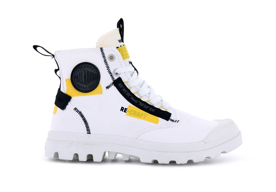 Palladium Pampa Hi White | MSO7630ZW